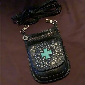 Harley Davidson belt loop/crossbody pouch